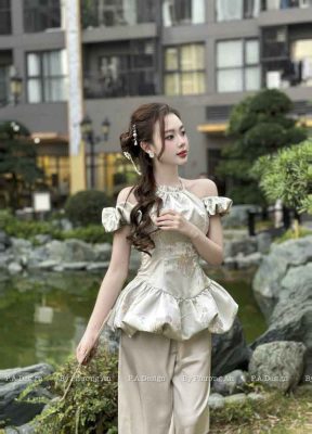 Áo yếm có tay cách tân
