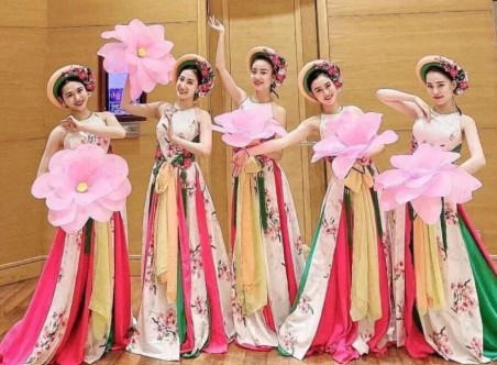 Địa điểm mua áo yếm múa văn nghệ